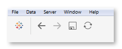 серый значок обновления в tableau